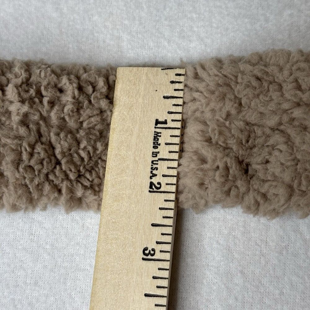 32 Degrees Heat NWT‎ Sherpa Fleece Tote Bag Taupe/Tan Snap Closure - Picture 12 of 12